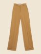 TAILORED CUFF WOOL TROUSERS For Cheap