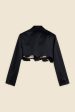 CROPPED SATIN BLAZER Online