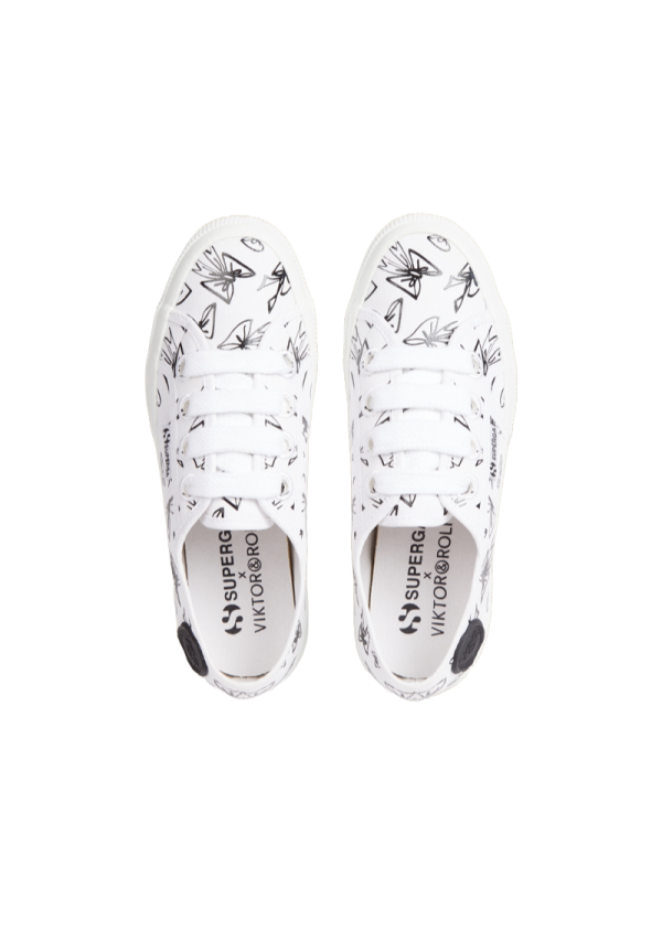 SUPERGA LOW CUT BOW PRINT SNEAKER Online