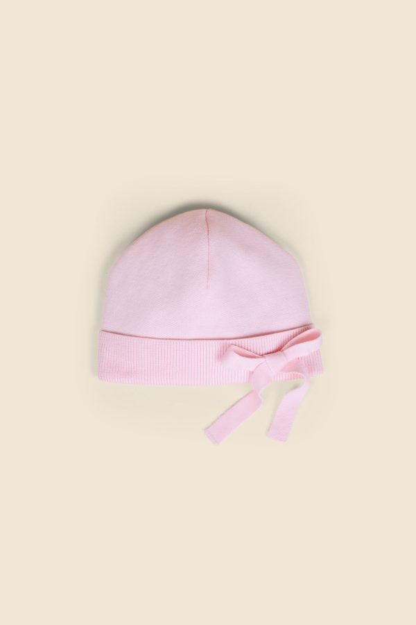 BOW WOOL BEANIE on Sale