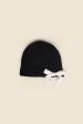 BOW WOOL BEANIE Fashion