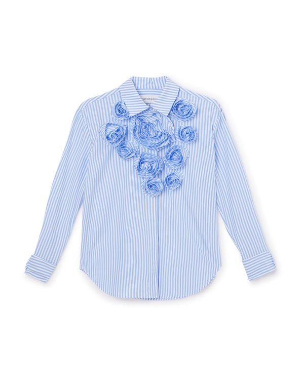 ROSE APPLIQUE SHIRT Discount