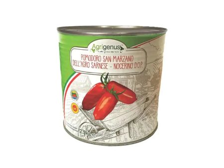 AgriGenus San Marzano DOP Peeled Tomatoes 2.55kg Online