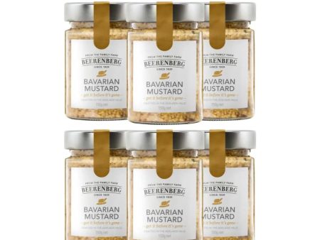 Beerenberg | Bavarian Mustard 150g V | 6 Pack For Discount