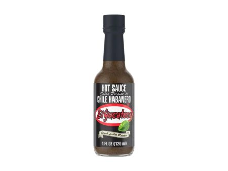 El Yucateco Black Label Reserve Habanero Hot Sauce Online