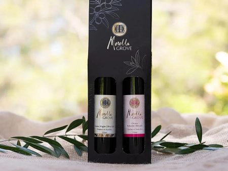 Morella Grove | Extra Virgin Olive Oil 250ml + Cherry Balsamic Drizzle 250ml Sale