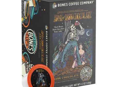 Army of Dark Chocolate Bones Cups - 12 Count For Sale