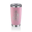 20 oz. Stainless Steel Hot Cold Tumbler (Hot Pink) Cheap