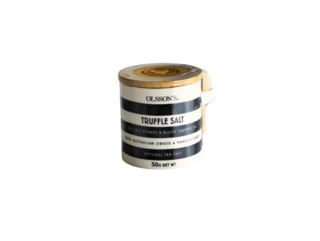 Olsson s Salt | Truffle Salt | 50g Stoneware Jar Online Hot Sale