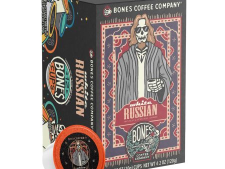 White Russian Bones Cups - 12 Count Online Hot Sale