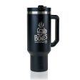 40 oz. Stainless Steel Tumbler (Black) Discount