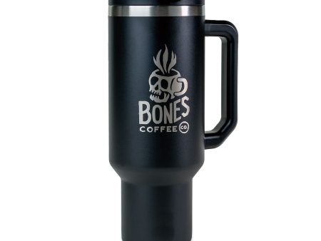 40 oz. Stainless Steel Tumbler (Black) Discount