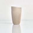 Huskee Cup | Reusable Coffee Cup with Lid 12oz 354ml Natural on Sale