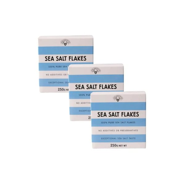 Olsson s Salt | Pure Sea Salt Flakes | Cube 250g | 3 Pack Online