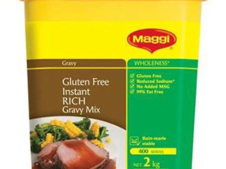 Maggi | Classic Rich Gravy Mix | 2kg Makes 20 Litres, 400 Serves | Gluten Free on Sale