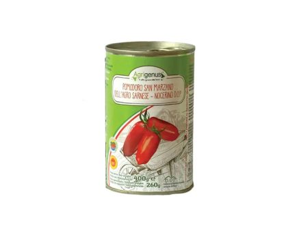 AgriGenus San Marzano DOP Peeled Tomatoes 400gm Discount