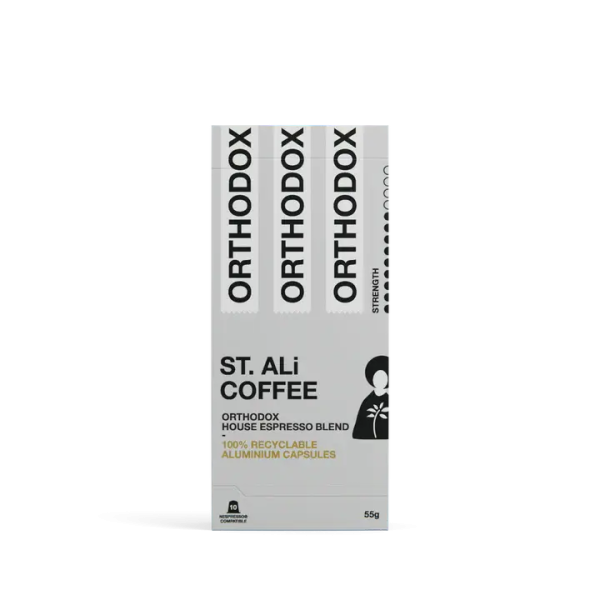 ST ALi Coffee | 60 Orthodox Capsules | House Espresso Blend Fashion