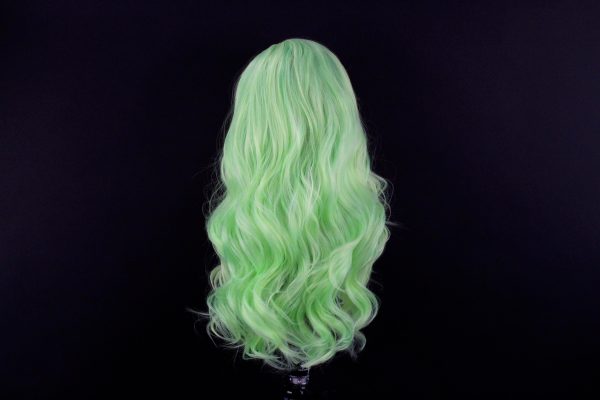 Limited Edition Slime Green Wig For Sale