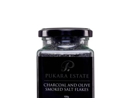 Pukara Estate | Charcoal and Olive Smoked Salt Flakes 100gm | GF Online Hot Sale