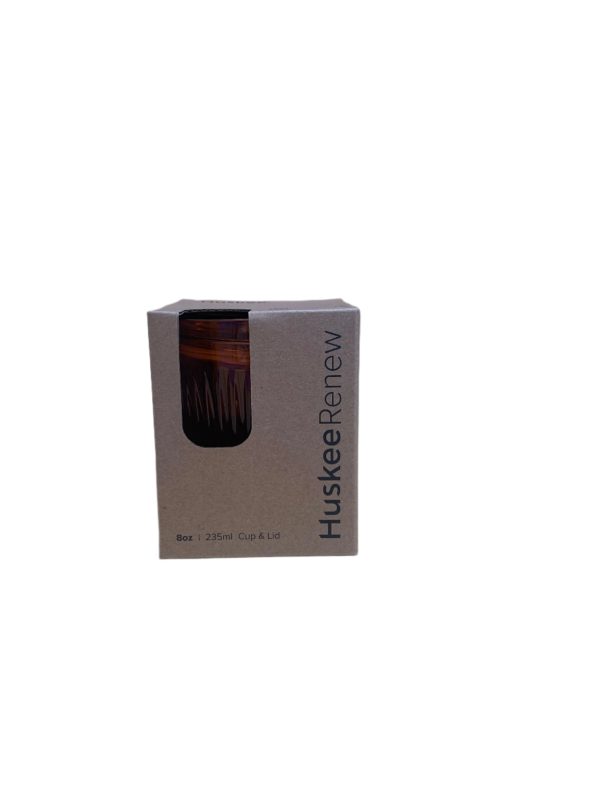 Huskee Renew | From Huskee - Coffee Cup with Lid 8oz 236ml Amber For Cheap