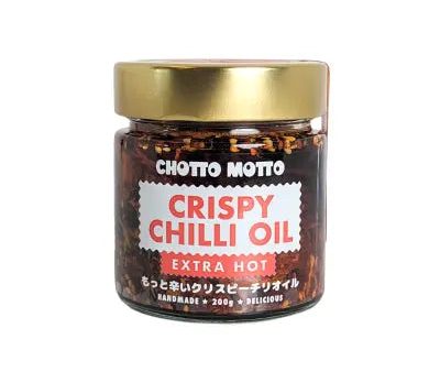 Chotto Motto | Extra Hot Crispy Chilli Oil | 200g Online Hot Sale