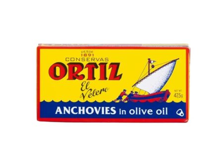 Ortiz | Anchovies in Olive Oil | 47.5g Online Sale