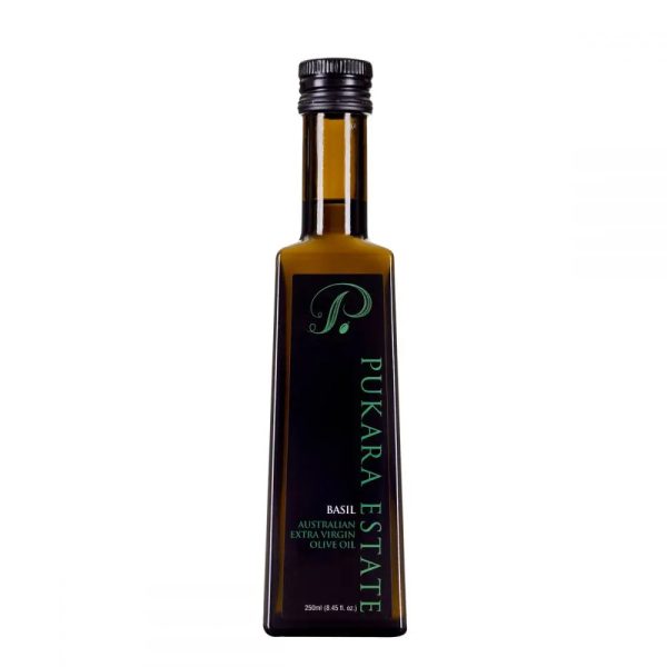 Pukara Estate | Basil Flavoured Australian Extra Virgin Olive Oil 250ml - PetitsTresors For Cheap