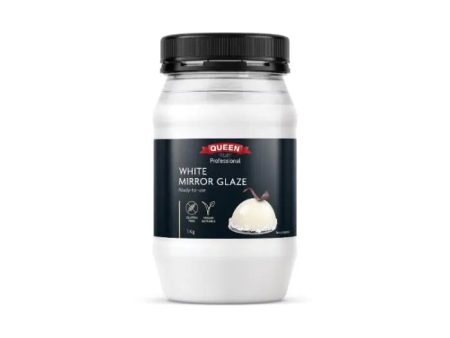 Queen White Mirror Glaze 1 kg Discount