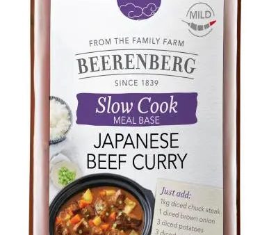 Beerenberg | Japanese Beef Curry Slow Cook Sauce 240ml Online now