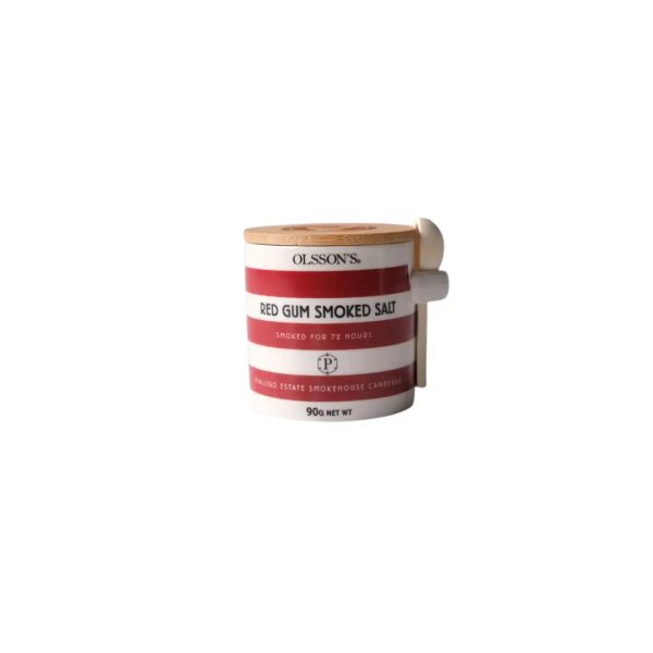 Olsson s Salt | Red Gum Smoked Salt | 90g Stoneware Jar For Cheap