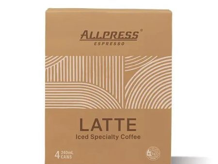 Allpress Coffee | Iced Latte | Iced Specialty Coffee | 4-Pack For Sale