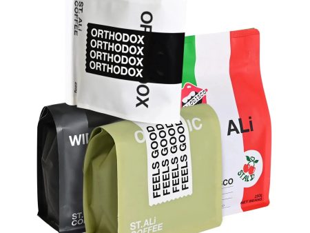 ST ALi Coffee | Awesome Foursome Pack 250g x 4 | PetitsTresors For Cheap