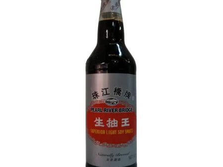 Pearl River Bridge Superior Light Soy Sauce 600ml Online now