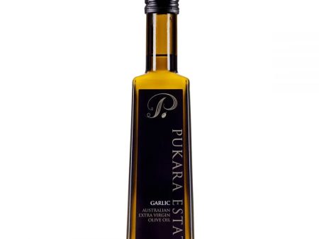 Pukara Estate Garlic Flavoured Australian Extra Virgin Olive Oil 250ml Discount