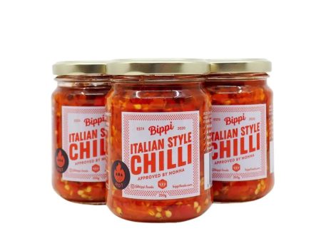 Bippi Chilli |Italian-Style Chilli 3PK - Hot 250g - PetitsTresors Supply