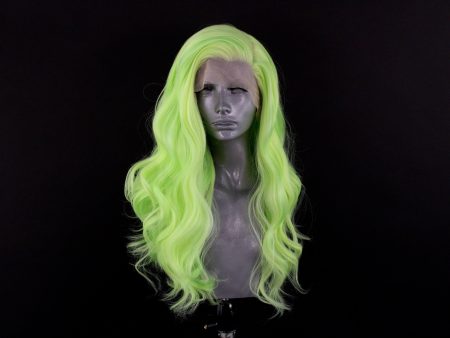 Limited Edition Slime Green Wig For Sale