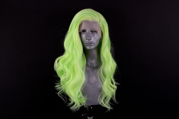 Limited Edition Slime Green Wig For Sale