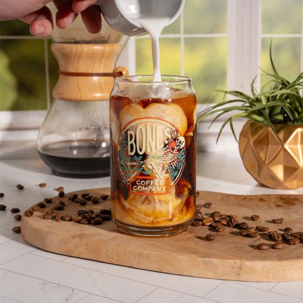 Classic Logo Cold Brew Coffee Glass | 16oz Online Sale