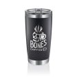 20 oz. Stainless Steel Hot Cold Tumbler (Black) For Discount