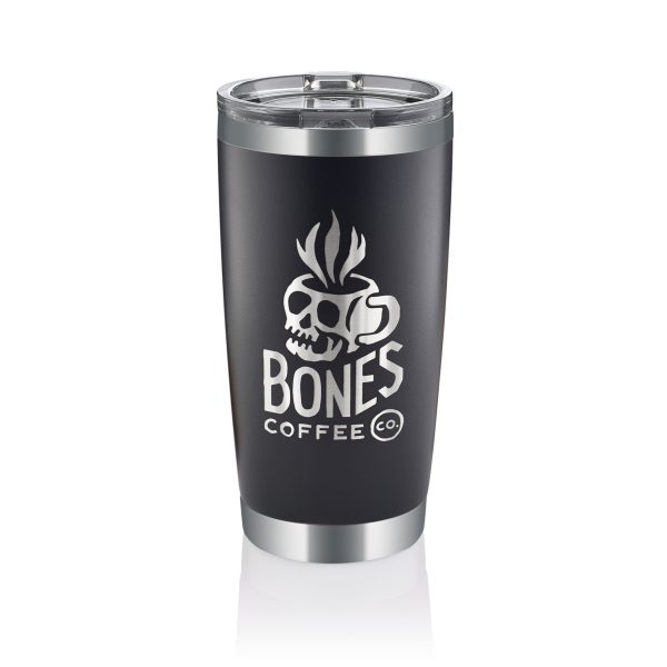 20 oz. Stainless Steel Hot Cold Tumbler (Black) For Discount