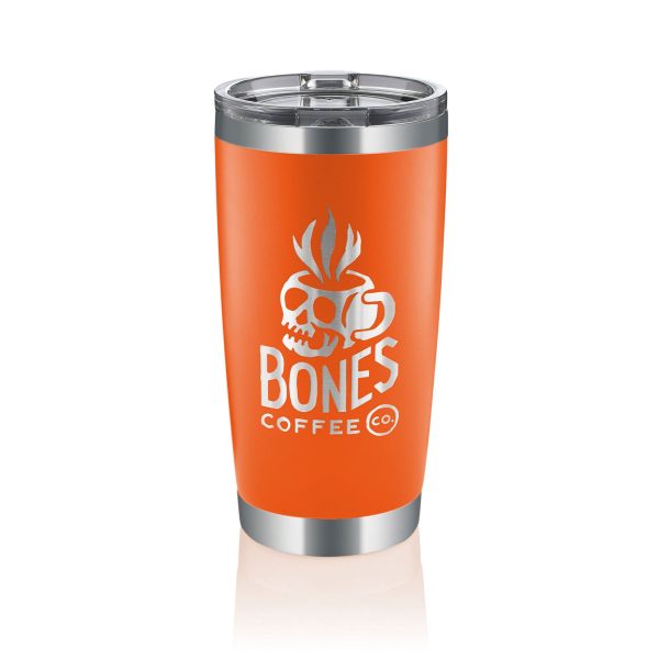 20oz. Stainless Steel Hot Cold Tumbler (Orange) Sale