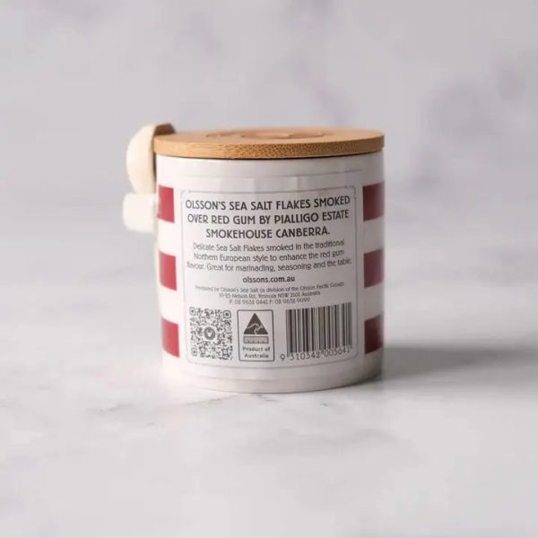 Olsson s Salt | Red Gum Smoked Salt | 90g Stoneware Jar For Cheap