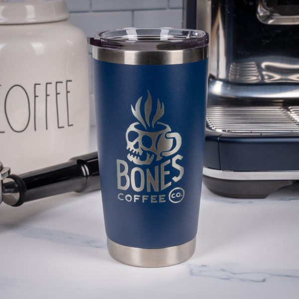 20 oz. Stainless Steel Hot Cold Tumbler (Navy Blue) Fashion