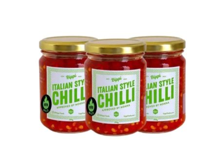 Bippi Italian Style Chilli 3 PK- Mild 250g - PetitsTresors For Cheap