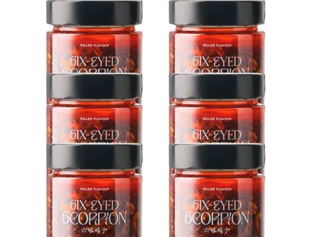 Six-Eyed Scorpion Original Crispy Chilli Oil 6Pk Fashion