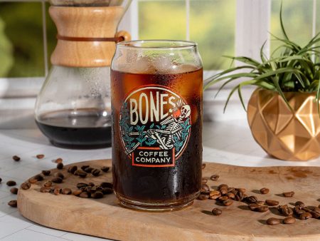 Classic Logo Cold Brew Coffee Glass | 16oz Online Sale