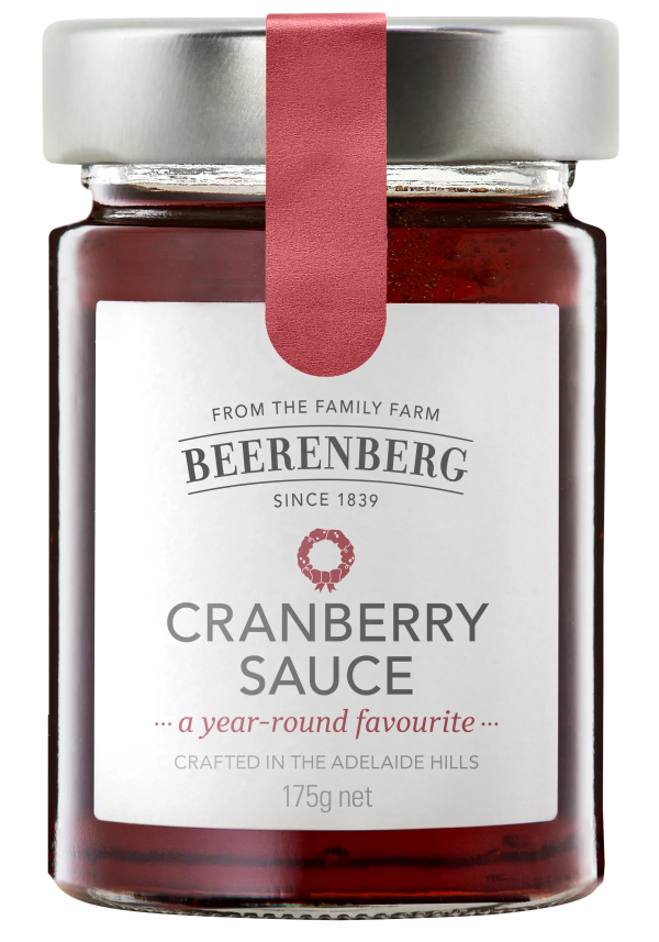 Beerenberg Cranberry Sauce 175g GF V For Cheap