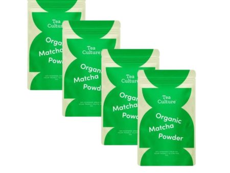 Tea Culture™ Organic Premium Matcha | 4 Pack For Sale