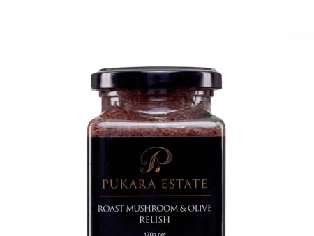 Pukara Estate | Roast Mushroom & Olive Relish 170g - PetitsTresors Online