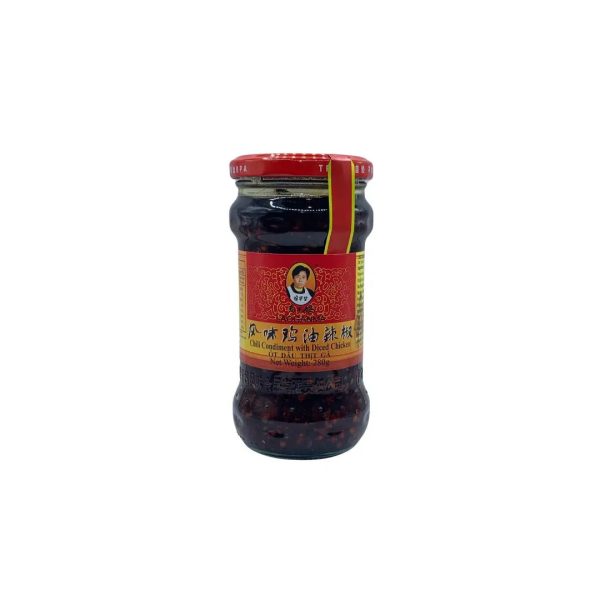 Lao Gan Ma Chili Condiment With Diced Chicken 280g For Discount